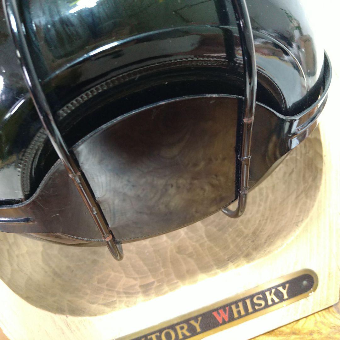 A553 サントリーオールド4L木製台座 ブランコ空瓶 ウイスキーオブジェ