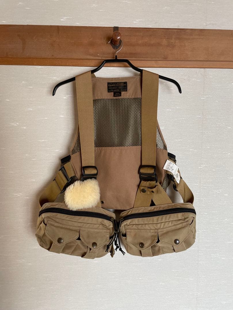 Filson フィッシングベスト ベージュ レギュラー