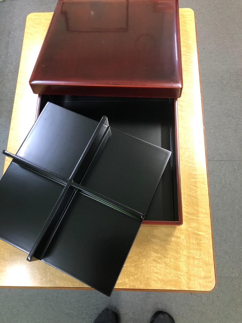 輪島塗松花堂弁当