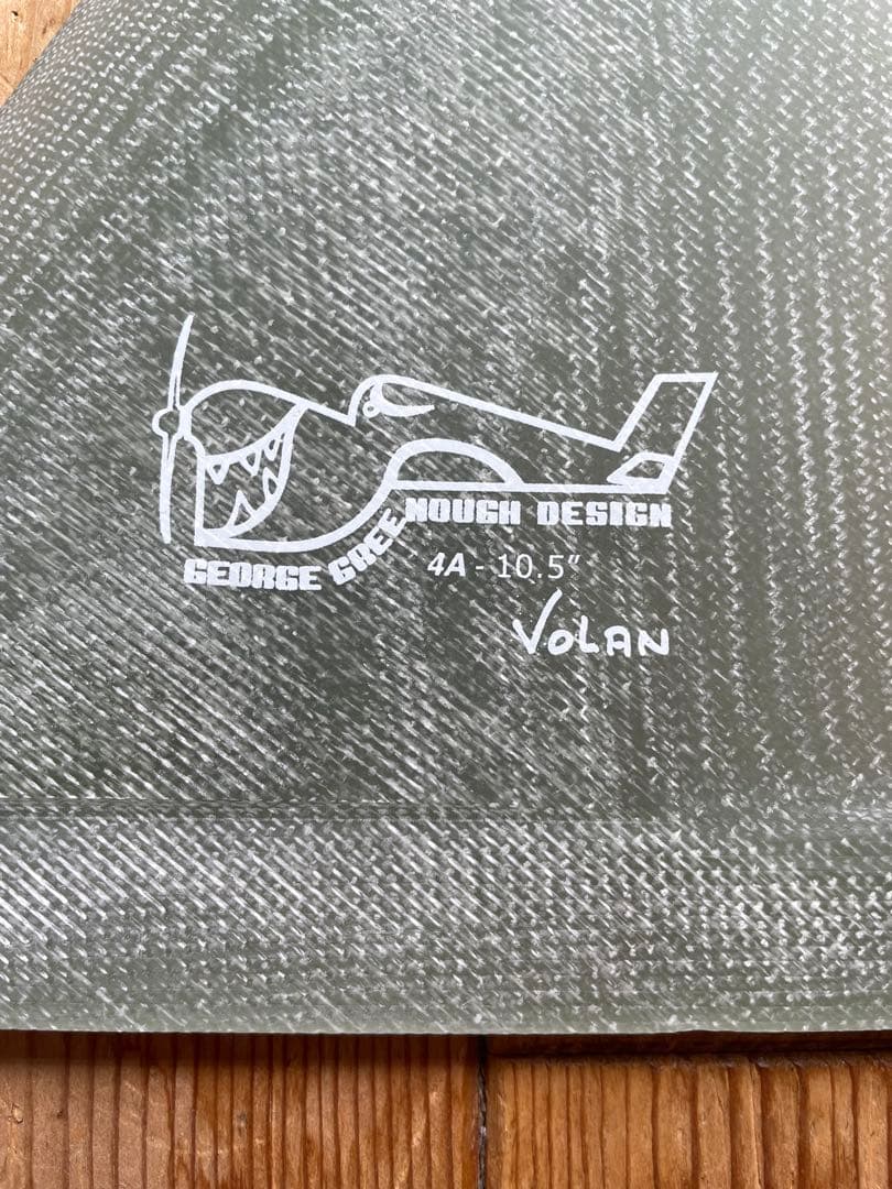 e GREENOUGH VOLANフィン 10.5\"