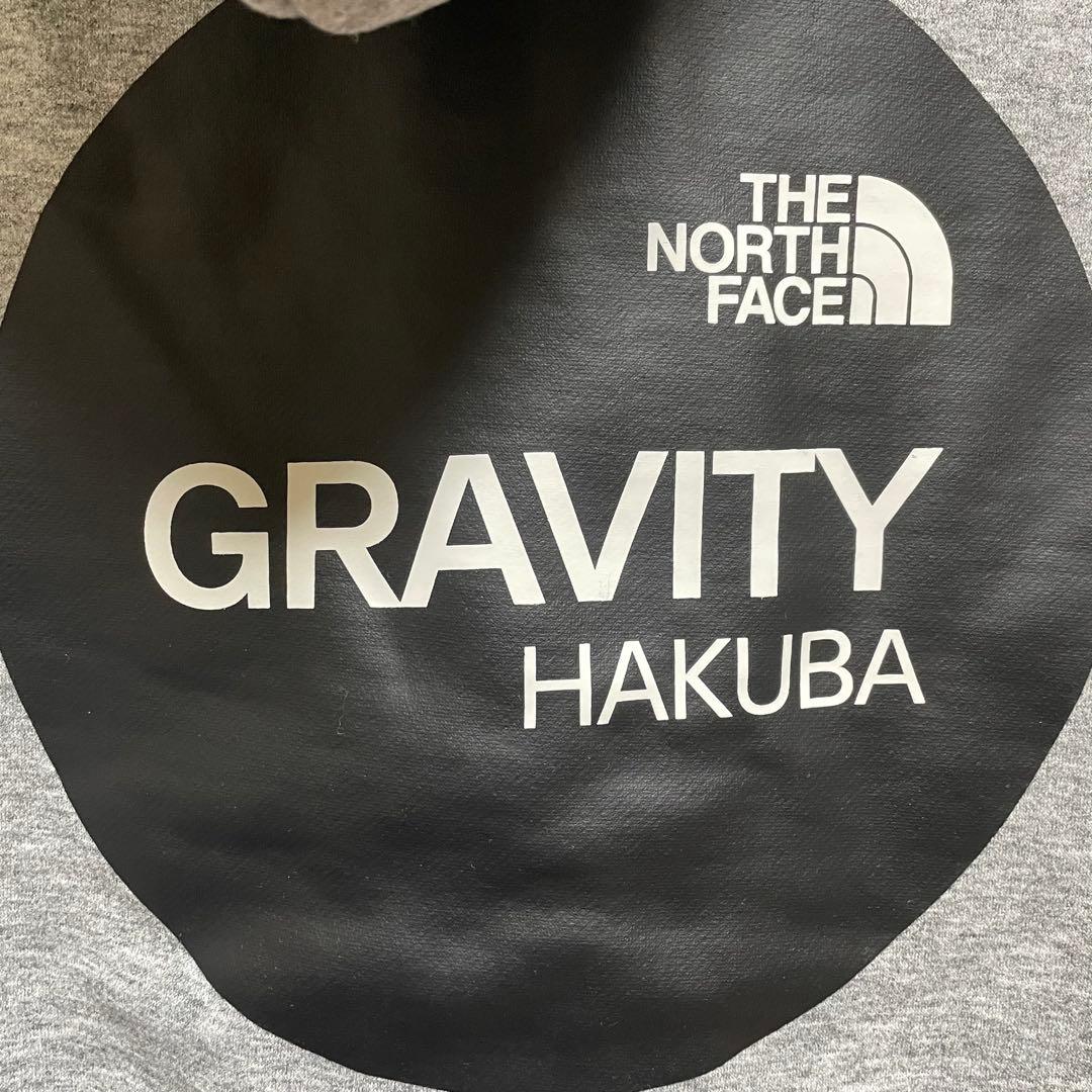 ノースフェイス GRAVITY白馬限定フーディ【Lサイズ】パーカー グレー