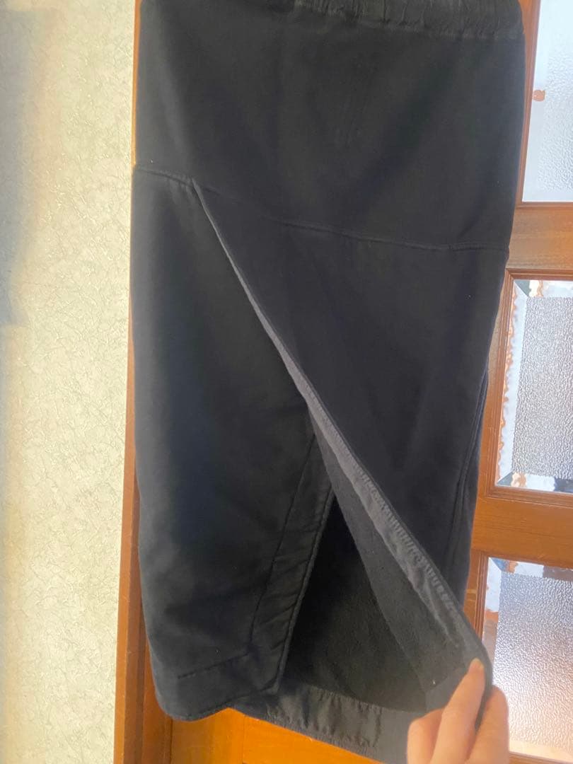 Rick Owens スウェット生地　ロングスカート ミディアムスカート