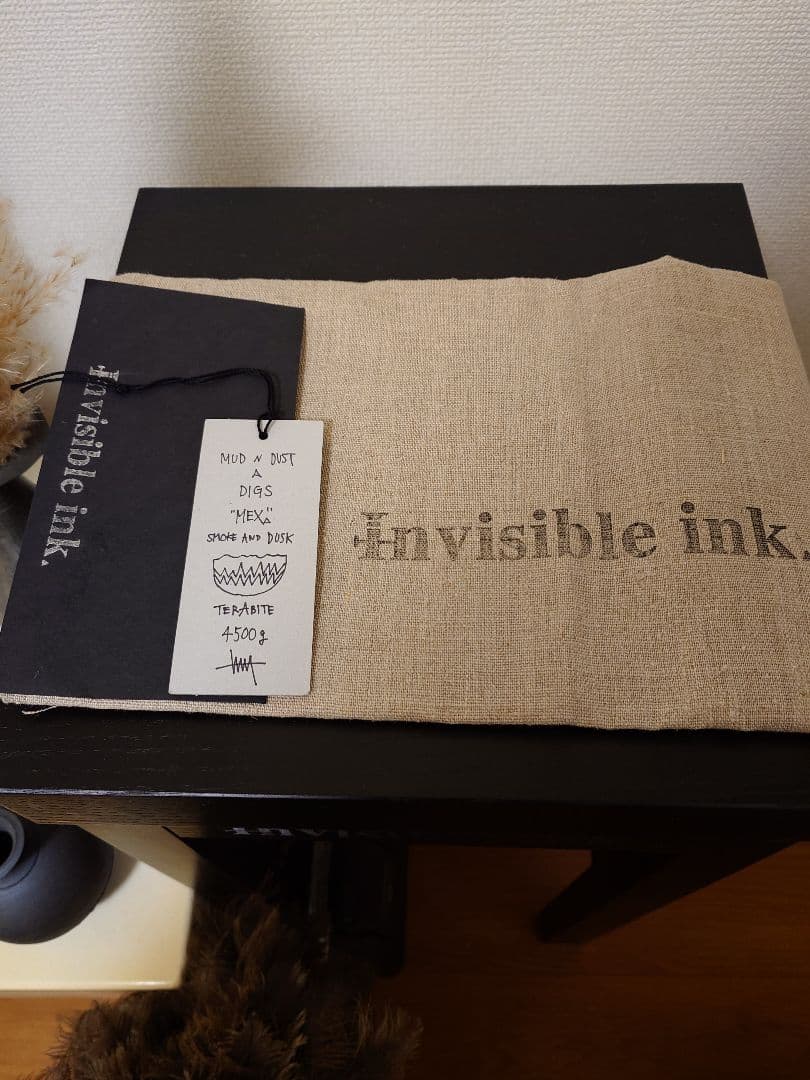 【超特大】 インビジブルインク invisible ink. 4500g　大鉢