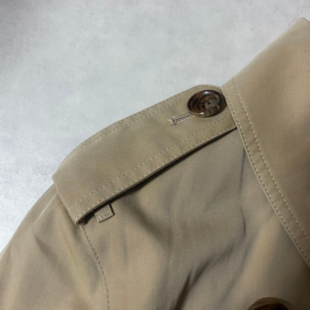 バーバリーロンドン トレンチコート ロング メガチェック ライナー ベルト L