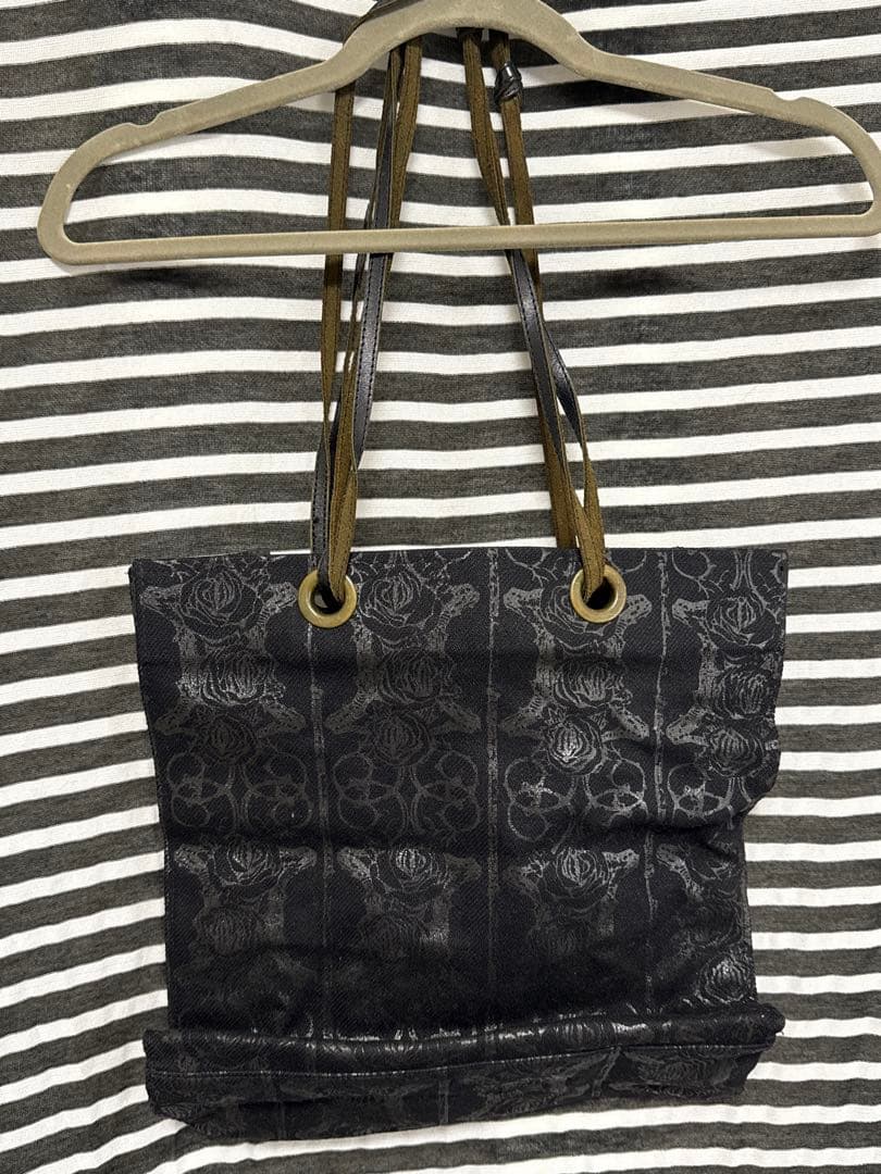 beauty beast ビューティビースト 薔薇柄プリントトートバッグ