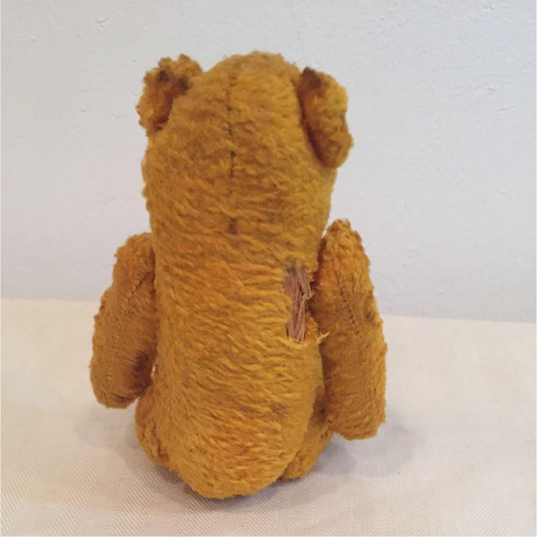 1930年代 ドイツ アンティークベア ボンネット付き　小さめ