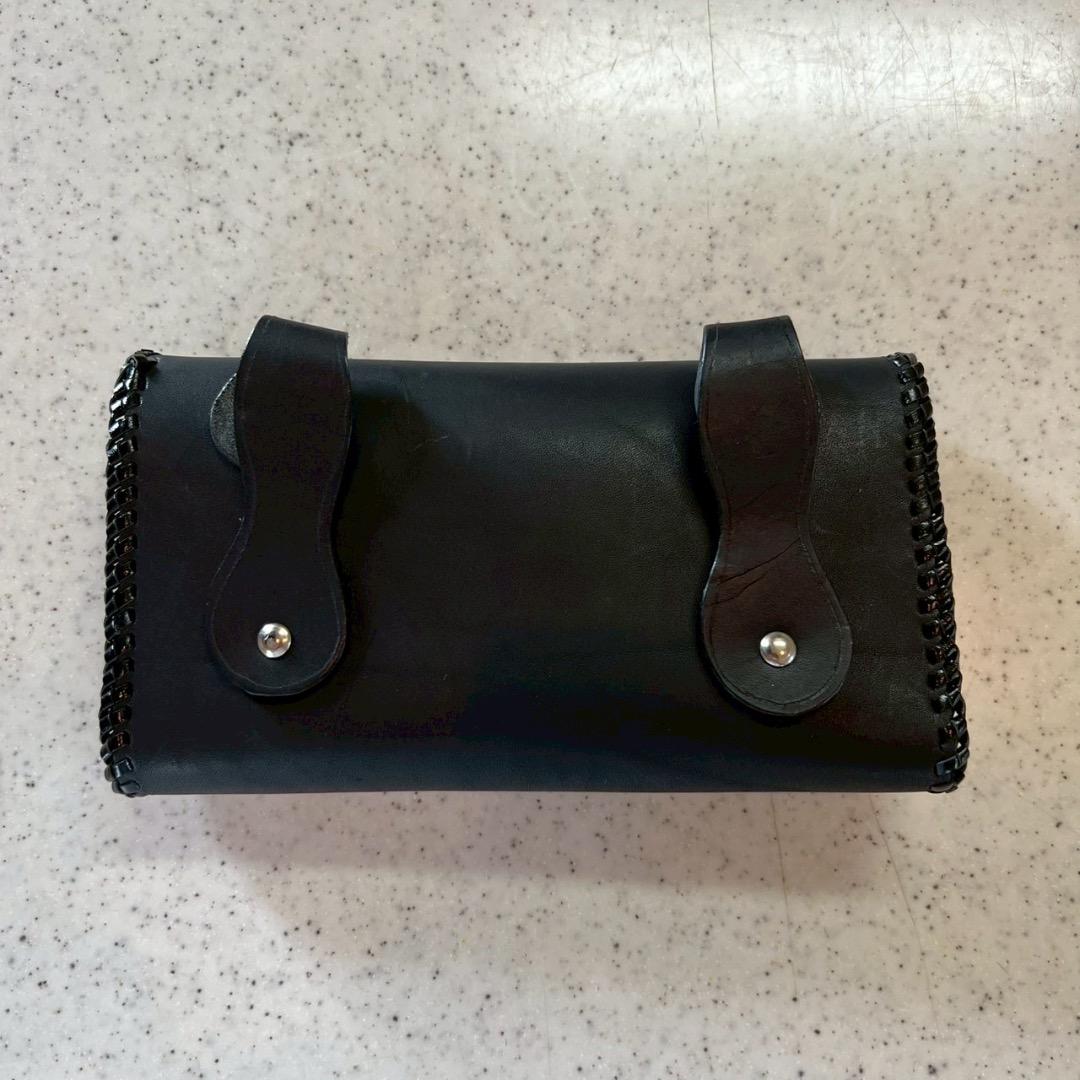 牛本革 ハンドメイド　ウエストポーチ