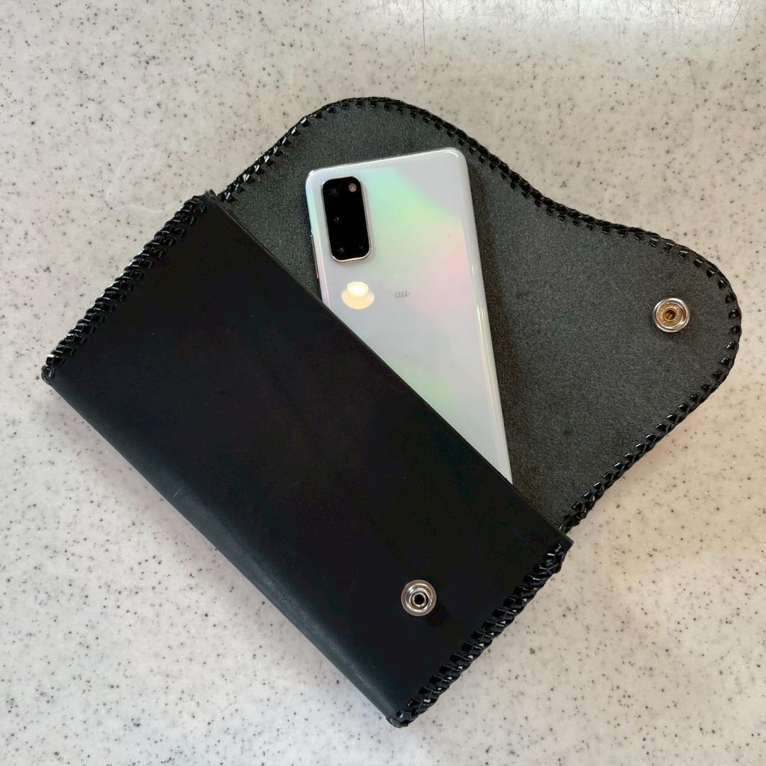 牛本革 ハンドメイド　ウエストポーチ