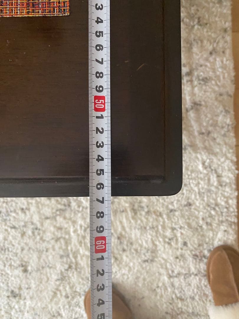 【状態要確認】マルニ　地中海センターテーブル