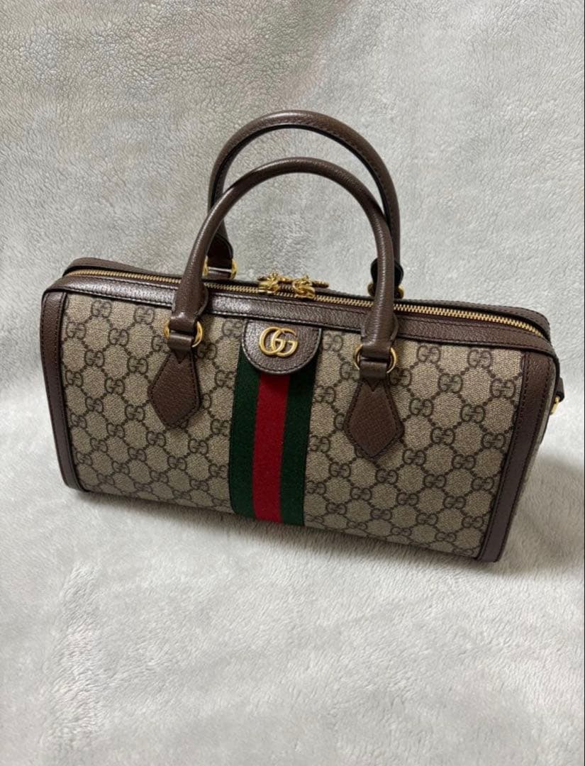 【直営店正規品】GUCCI オフィディア GG ミディアム トップハンドルバッグ
