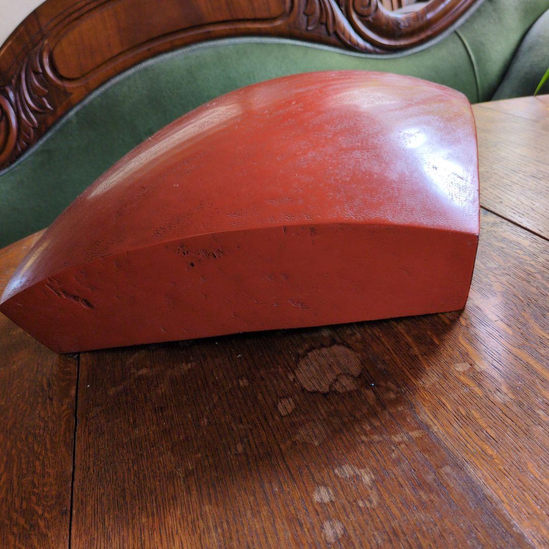 榎本勝彦　オブジェ　漆塗り