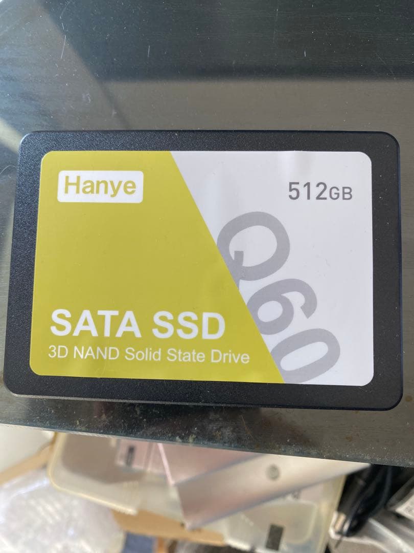 P*プ様 500GBと512GB SSDと8GBメモリー　合計5点セット
