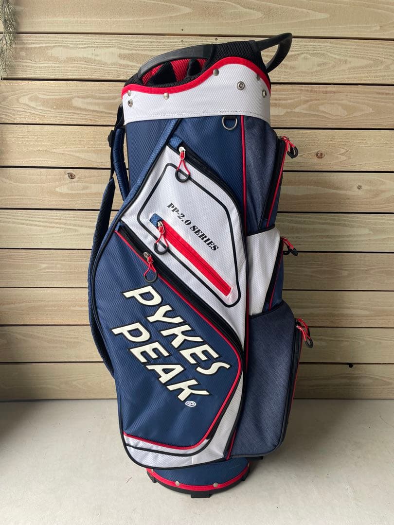 PYKES PEAK(パイクスピーク) キャディバッグ 9.5型 14分割 軽量
