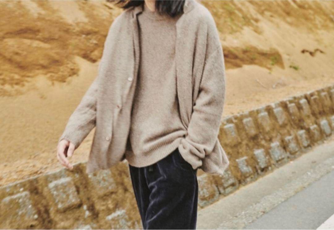 COMOLI コモリカシミヤニットジャケットS03-06009 サイズ3