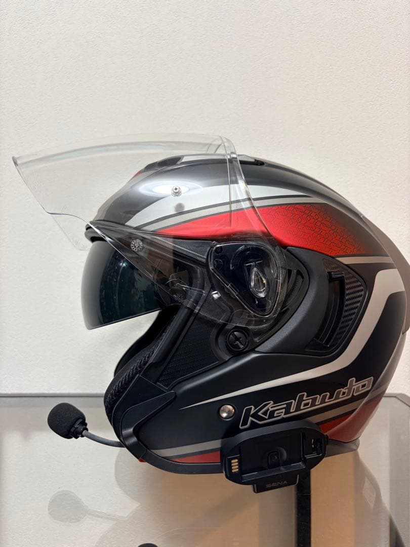 Kabuto ヘルメット(インカム付き) XL/M 2個セット