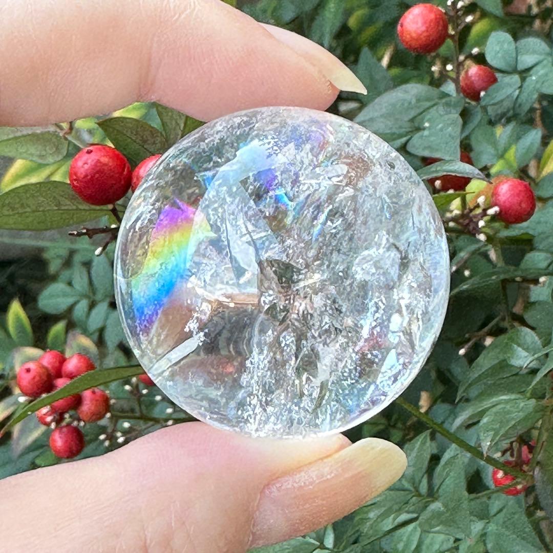 アイリスクォーツ 丸玉 スフィア G1041