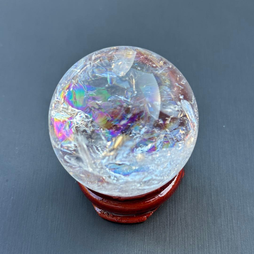 アイリスクォーツ 丸玉 スフィア G1041