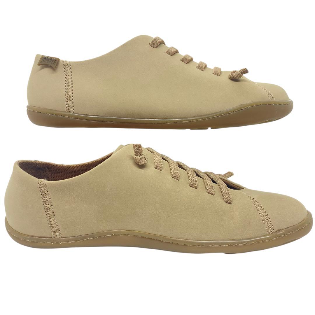 極美品　camper カンペール　24cm ペウカミ PEU CAMI ベージュ