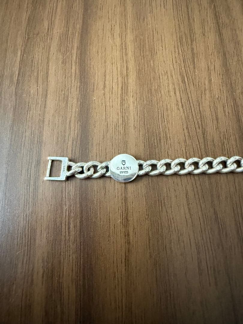 ガルニEngrave Coin Bracelet シルバーブレスレット