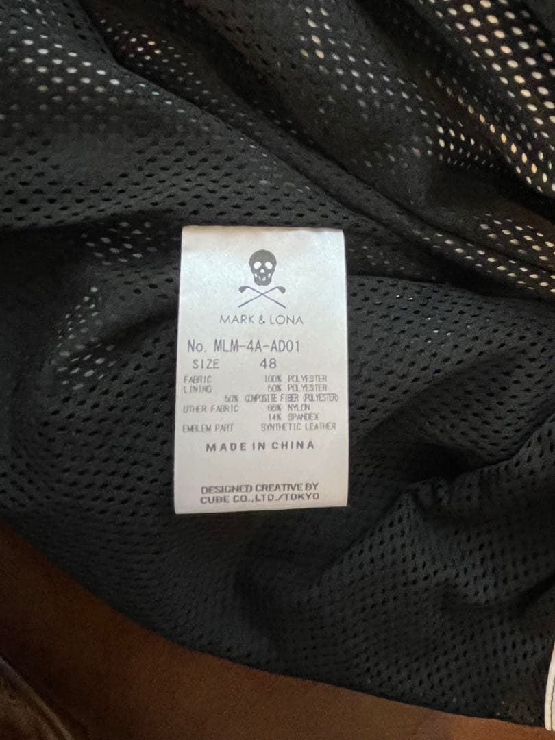 MARK & LONA スカルデザインジャケット 48サイズ