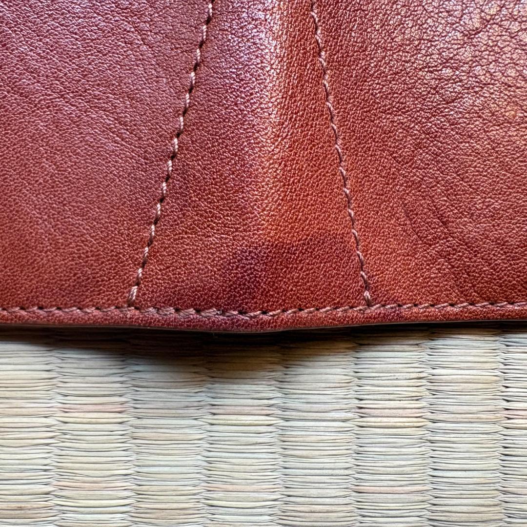 hardgraft イタリア製 本革パスポートカバー ブラウン系