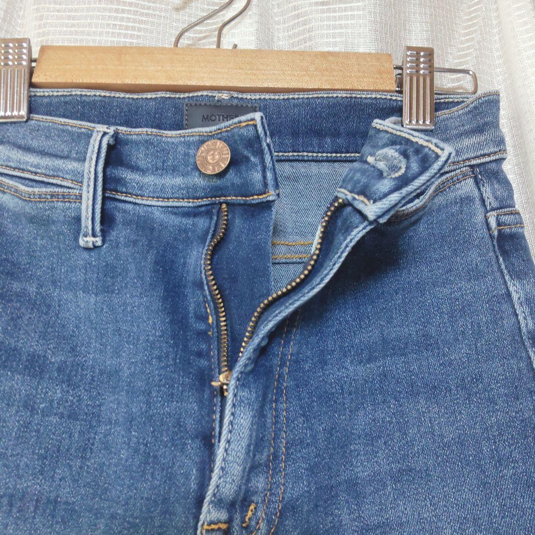 ぷらむ✦美品✦マザー/THE SWOONER ROLLER/S/デニム
