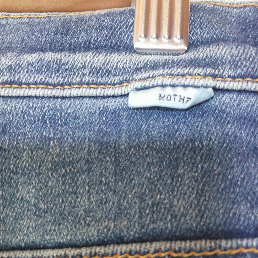 ぷらむ✦美品✦マザー/THE SWOONER ROLLER/S/デニム