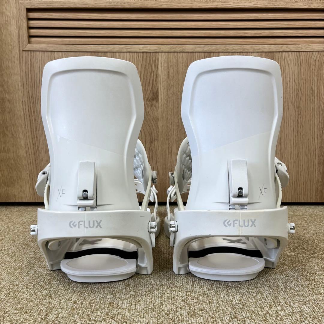 【美品】FLUX XF L ホワイト ビンディング バインディング