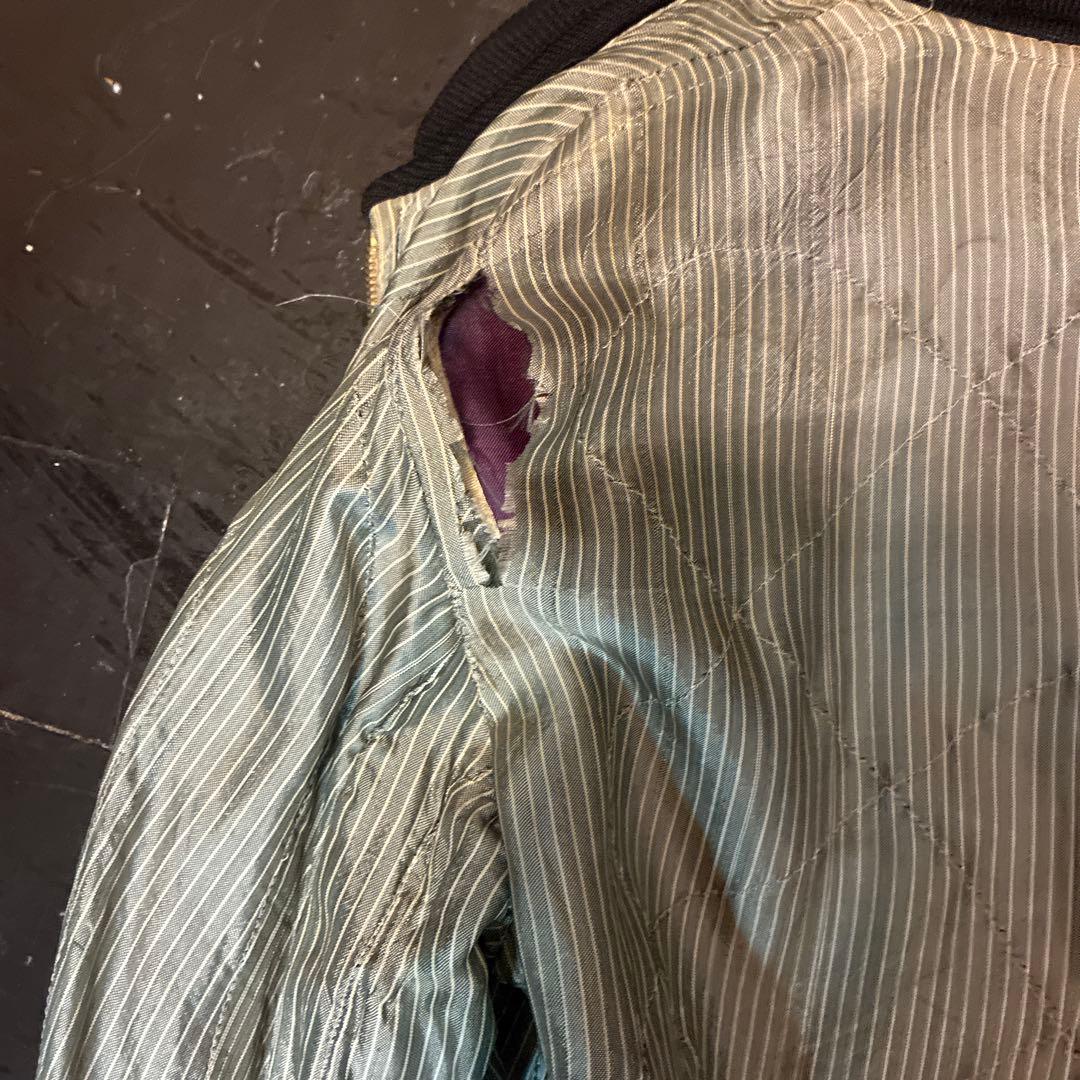 ヴィンテージ紫 ドラゴン刺繍 KOREA 50sスカジャンMサイズ