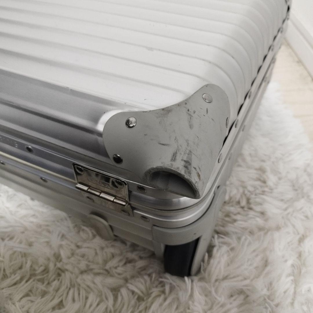 RIMOWA　ビジネストロリー　2輪　23L　キャリーケース　シルバー