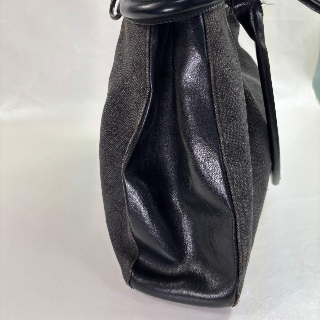 グッチ GG ブラック トートバッグ