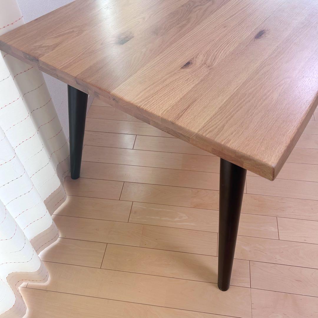 天然木ダイニングテーブル　JEUDHI SANKANJAPAN 幅160 耳付き