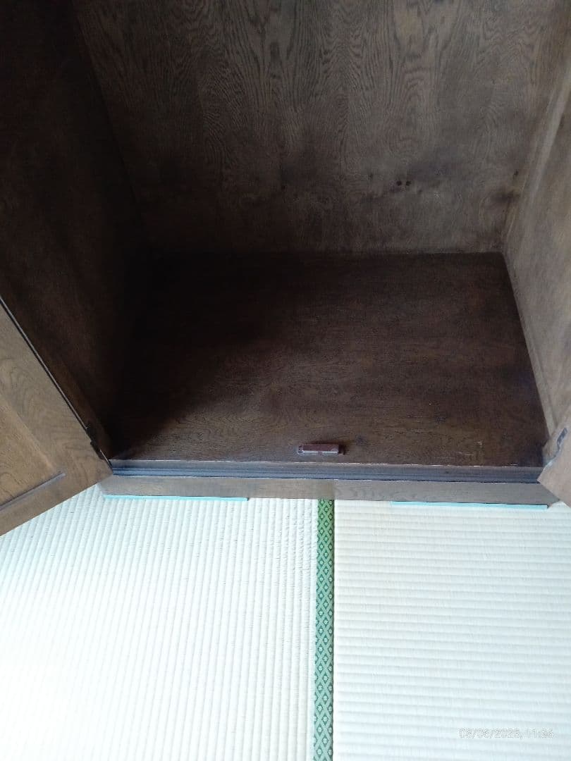 ワードローブ 昭和レトロ アンティーク　ナラ無垢 洋服箪笥