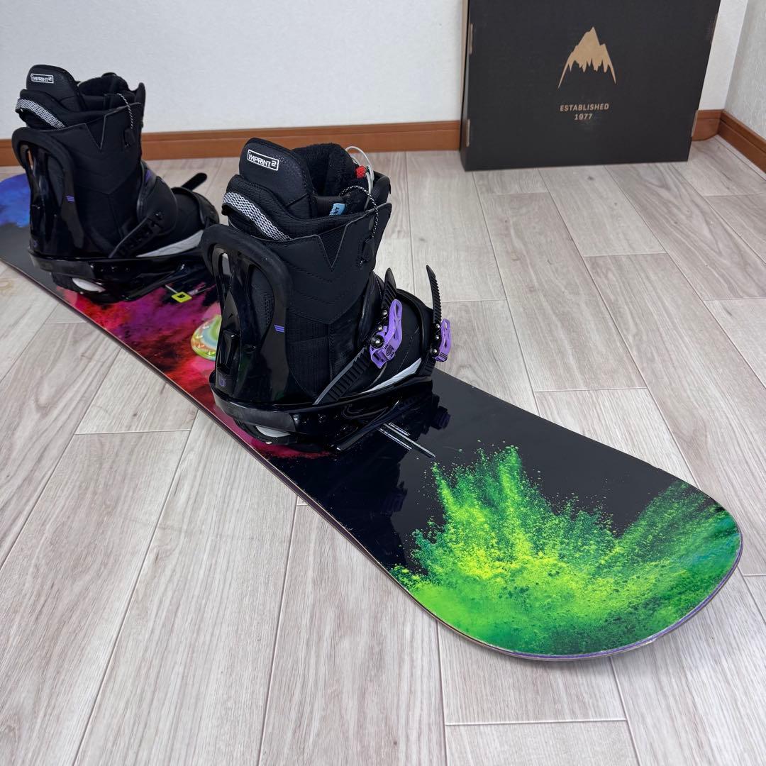 BURTON SOCIAL レディースセット 138cm ブーツ23.5cm