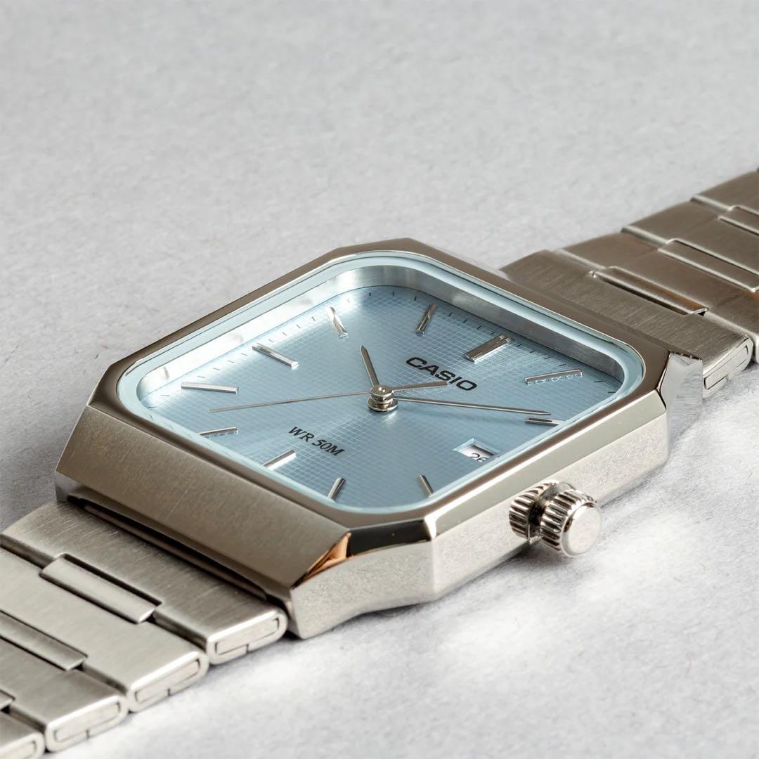 t*1様 CASIO MTP-B185D 2A2Vアイスブルー【新品・未使用・保