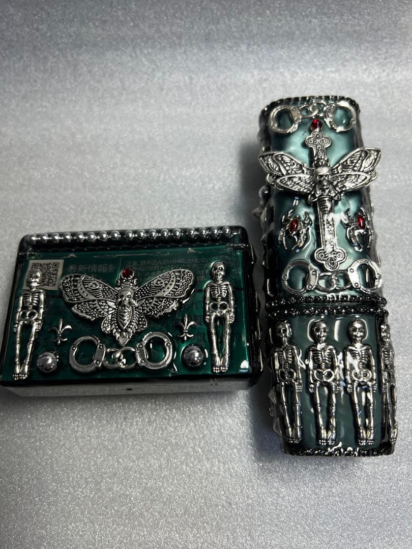 iQOS アイコス イルマワン デコケース 地雷系 ゴスロリ パンク ㊳ セット