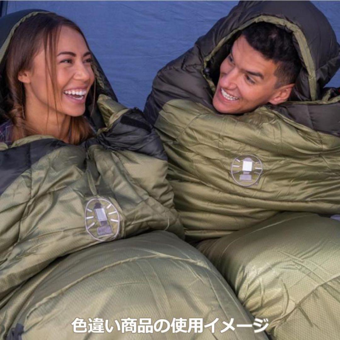 【新品未使用】Coleman ノースリム マミー型寝袋 最低使用温度-18℃