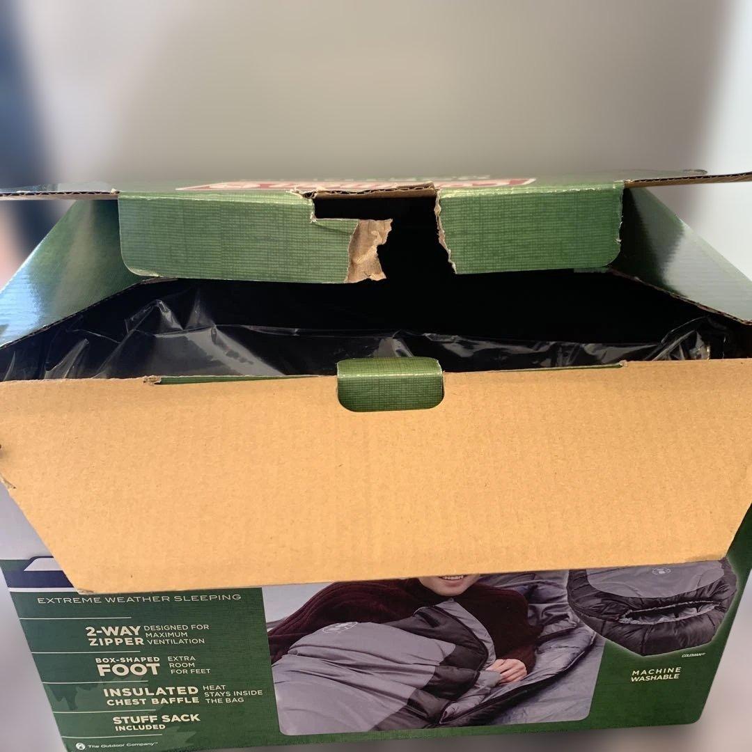 【新品未使用】Coleman ノースリム マミー型寝袋 最低使用温度-18℃