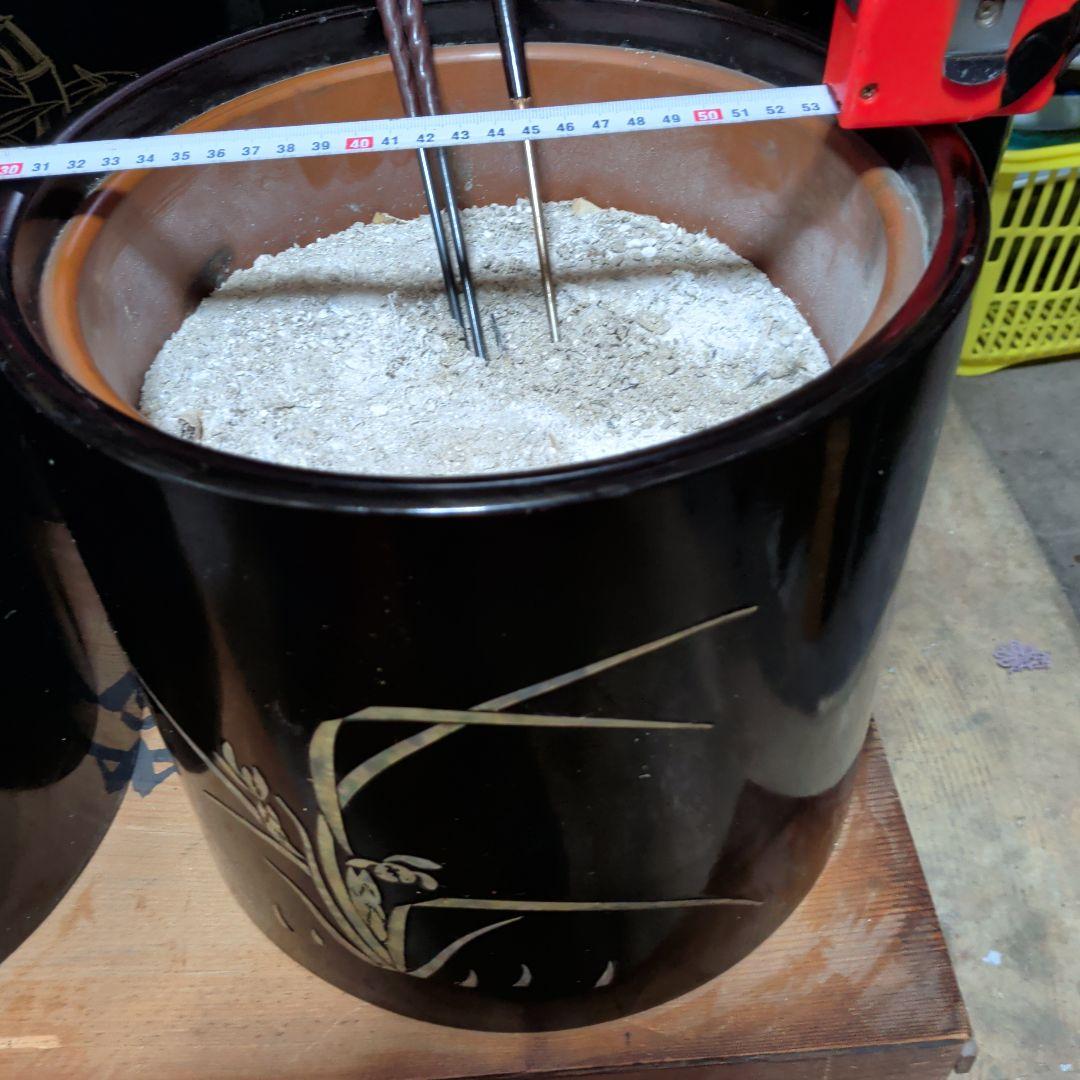 茶道具 香炉 黒漆塗り火鉢良品　希少品。