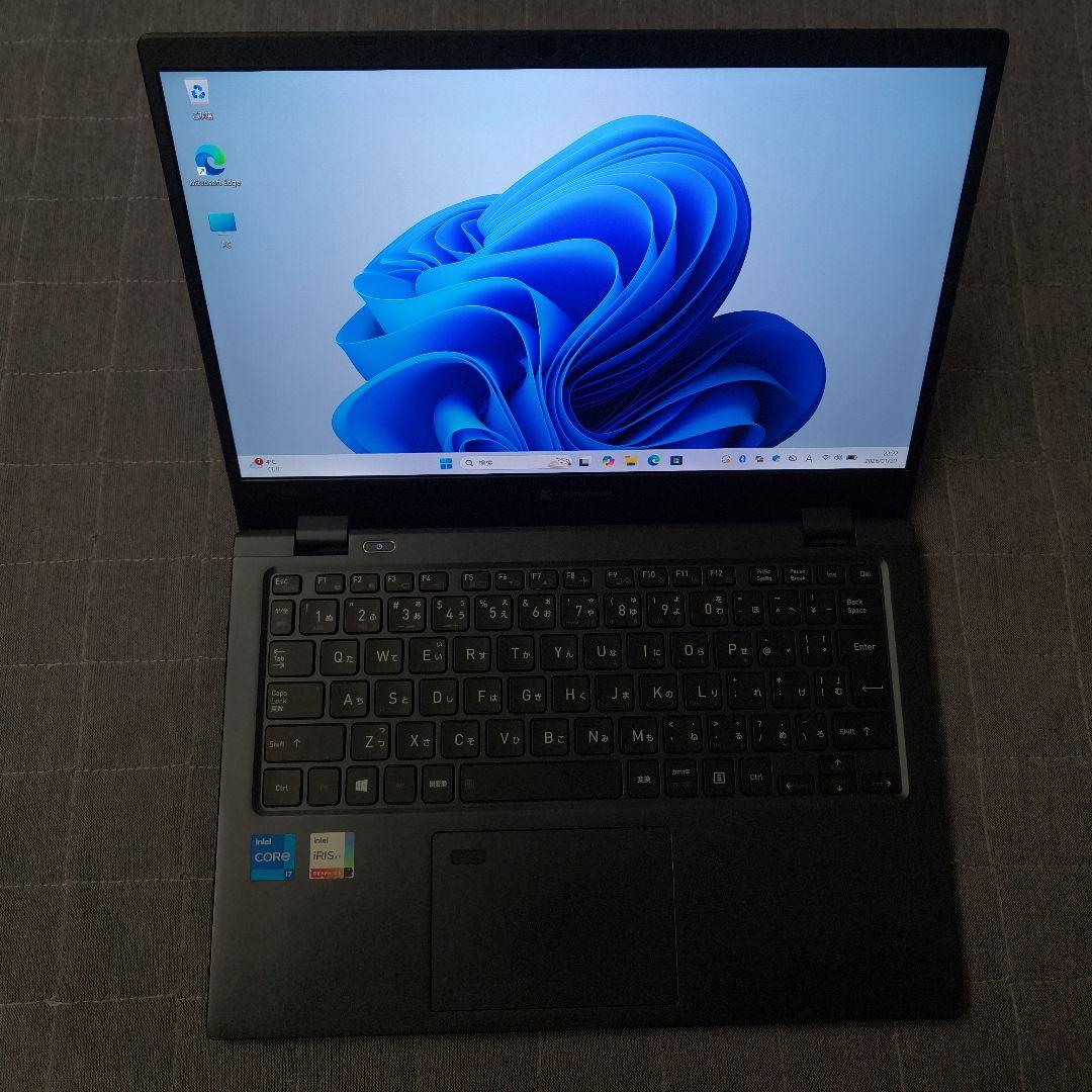タッチ 爆速 Dynabook 超軽量 11世代i7 16GB 新品 512GB