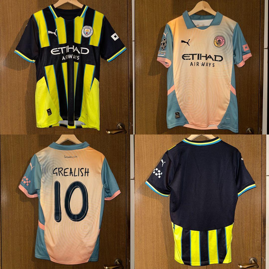 24/25 マンチェスターシティ ユニフォーム2枚セット オマケ付き
