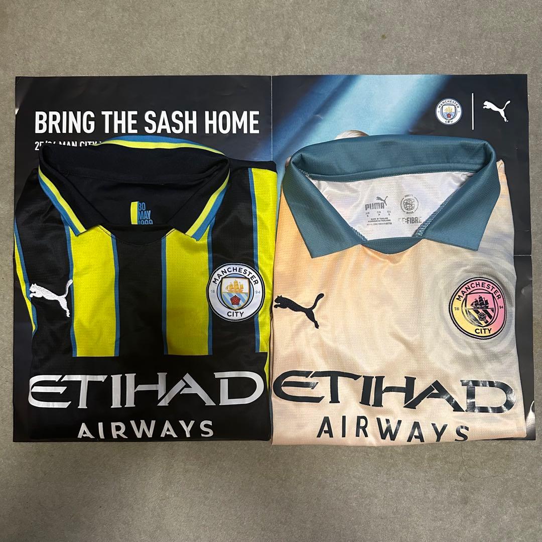 24/25 マンチェスターシティ ユニフォーム2枚セット オマケ付き