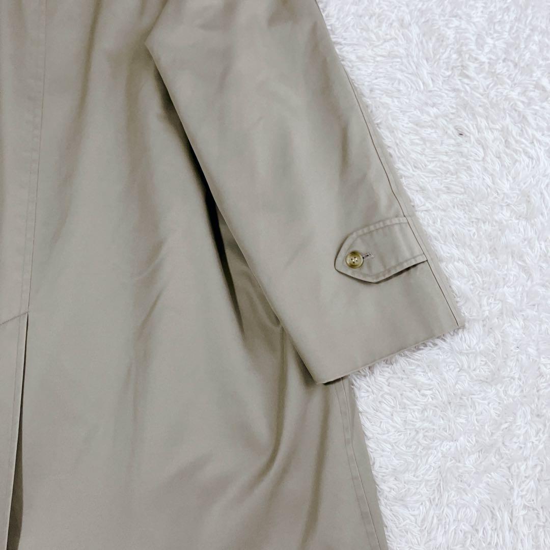 バーバリーズ✨ステンカラーコート ライナー ノバチェック ロング ベージュ M