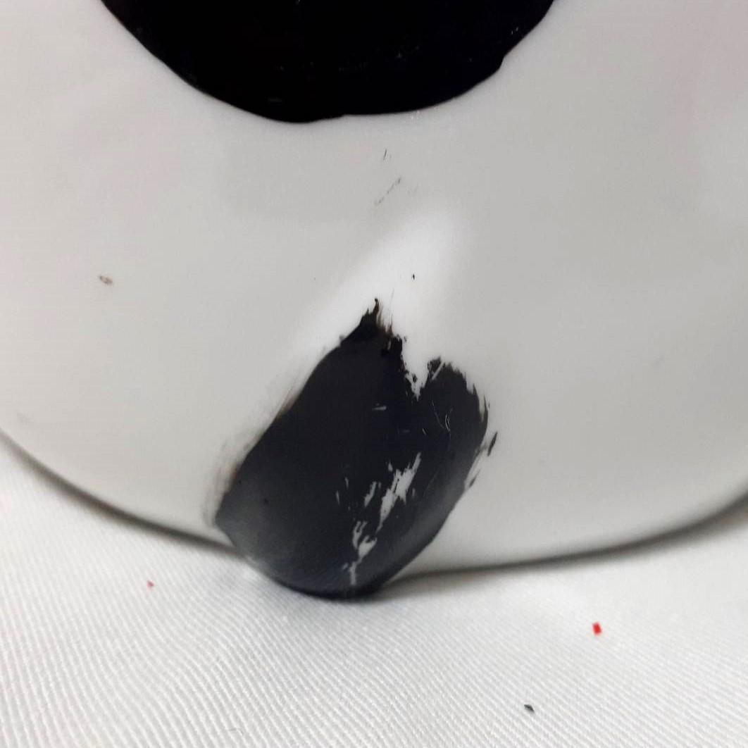 059　瀬戸焼　招き猫 三匹猫　ガラス目　昭和レトロ　当時物　希少品