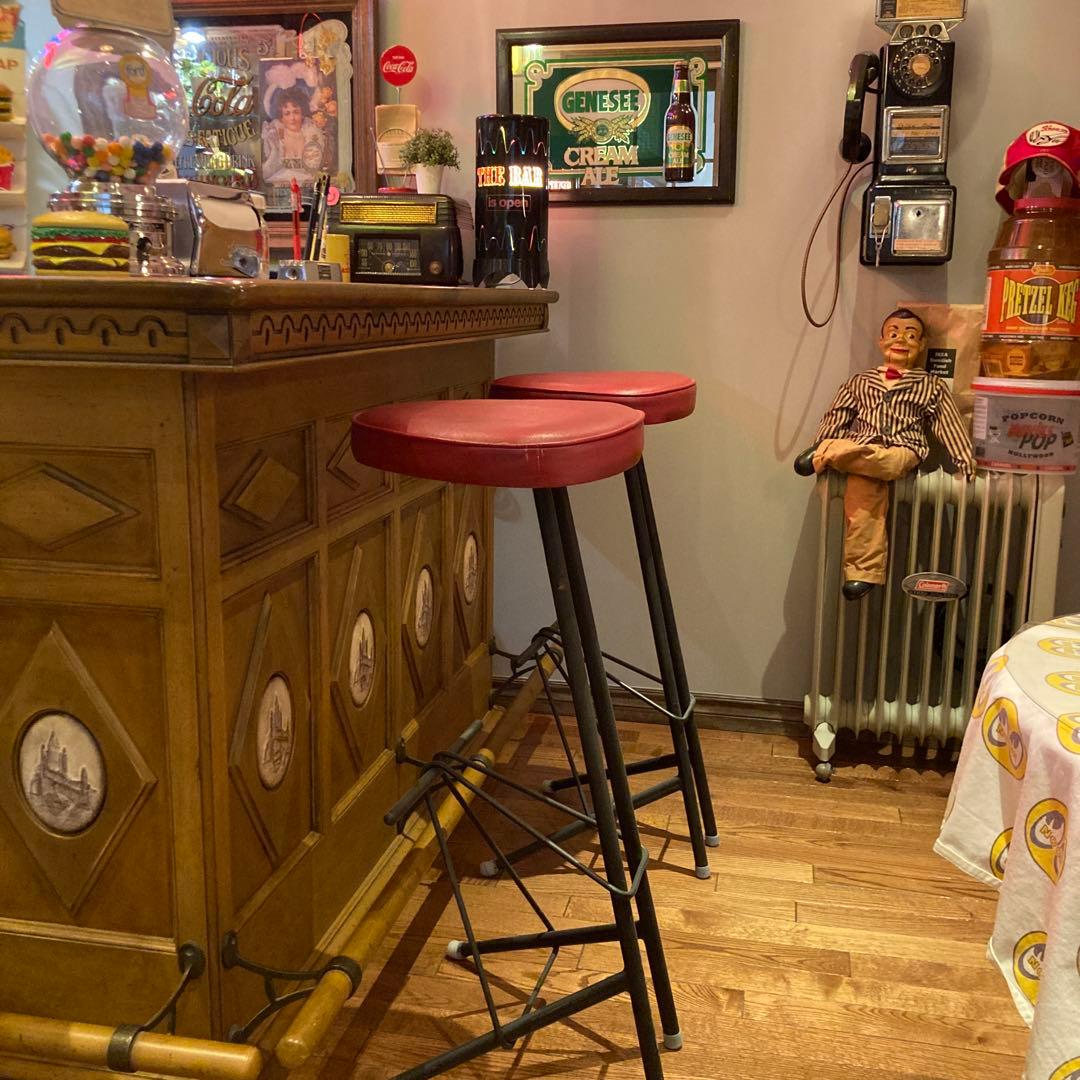 Rétro VTG 60s Counter Bar Stool Perfect‼️
