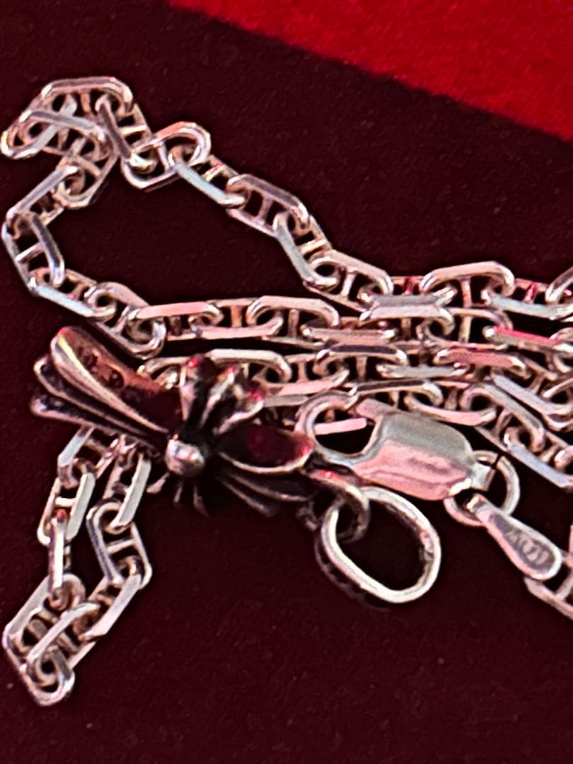 シルバー クロスチャーム ネックレス