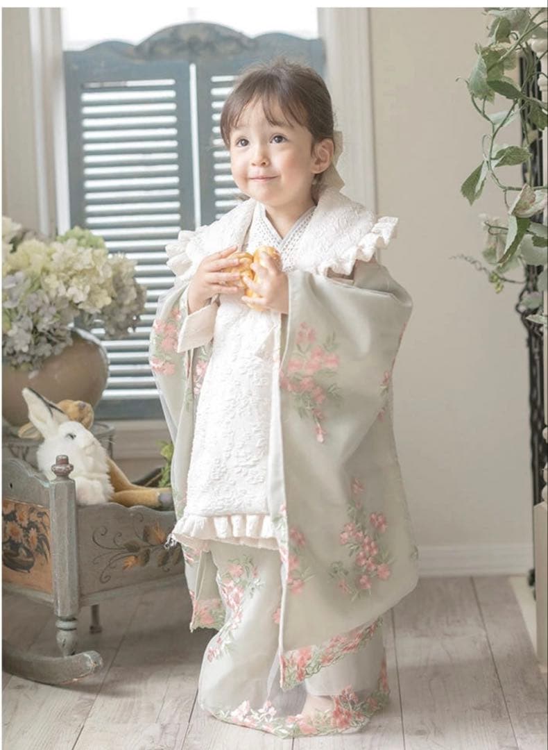 七五三 着物ワンピース&被布セット