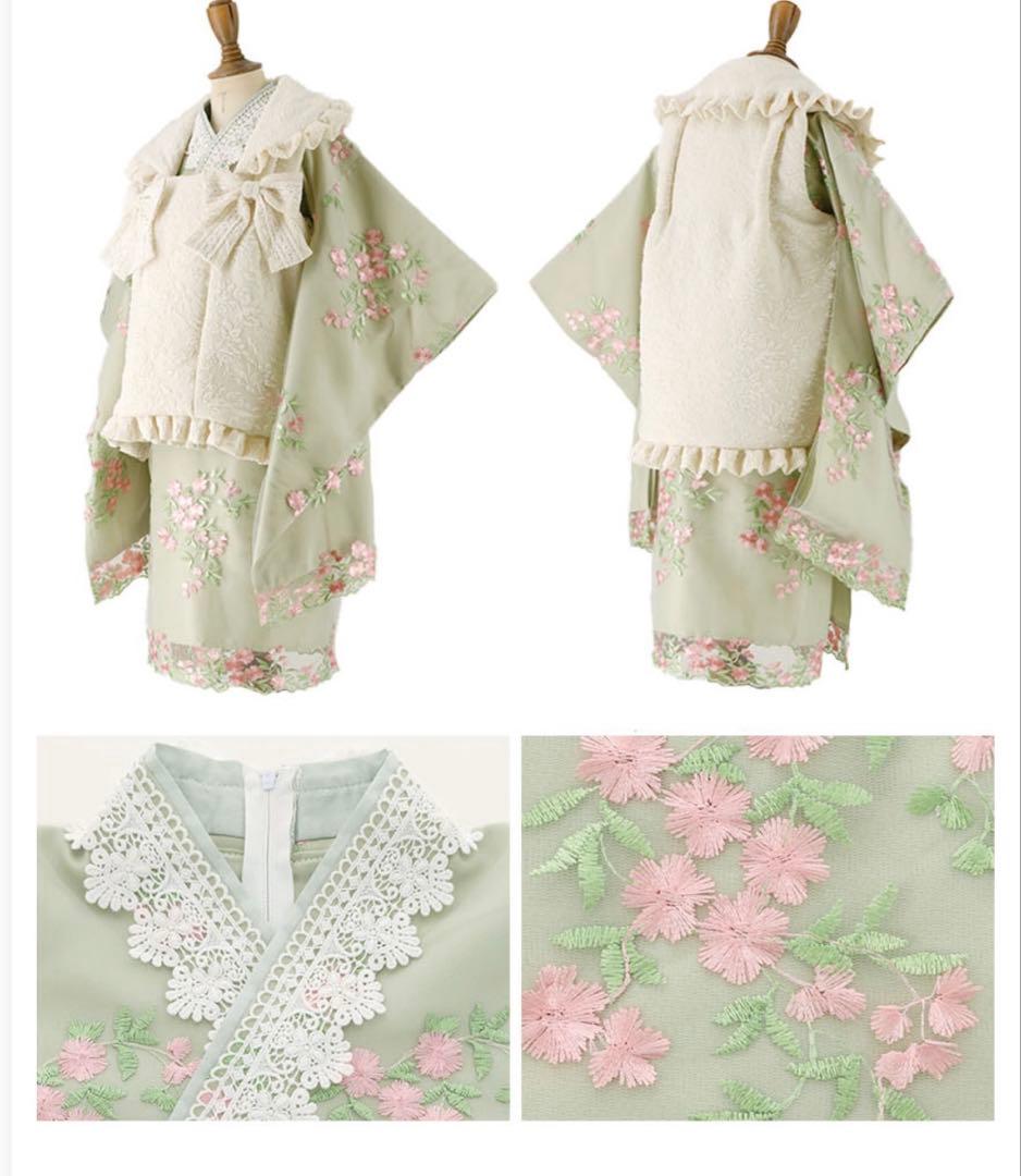 七五三 着物ワンピース&被布セット