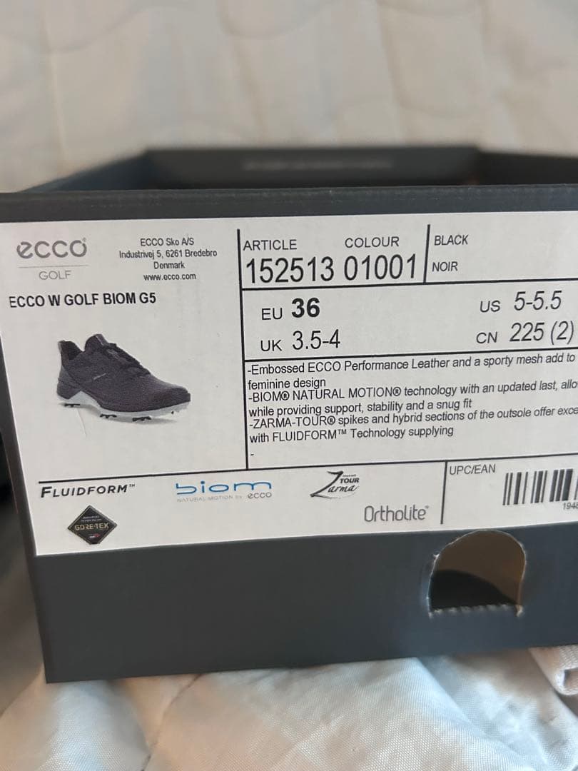 エコー ecco ゴルフシューズ　 レディース ゴルフシューズ