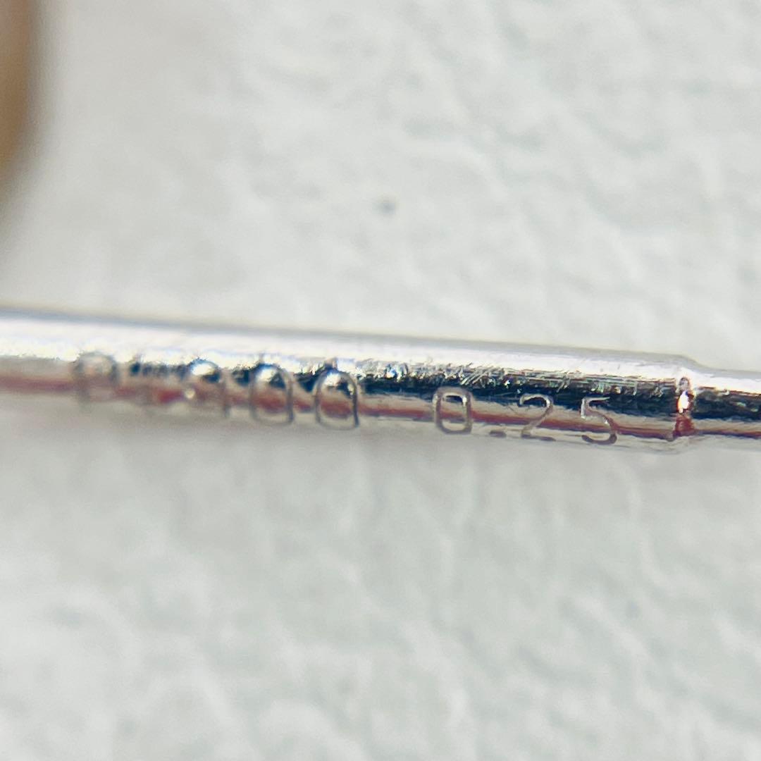 Pt900 1粒 天然ダイヤモンドピアス D:0.25‪✕‬2 計0.50ct